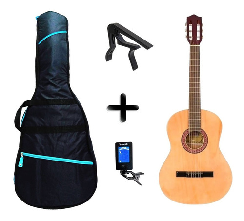 Pack Guitarra Criolla Gracia M1 Con Funda Y Accesorios