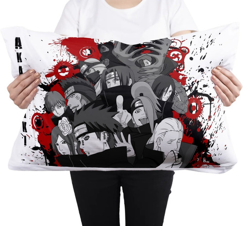 Cojin Almohada Akatsuki Personajes Naruto Anime Diseño Hogar