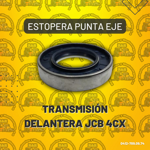 Estopera Punta Eje Transmisión Delantera Jcb 4cx