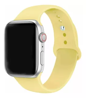 Pulseira Silicone Sport Para Apple Watch 38mm 40mm 42mm 44mm