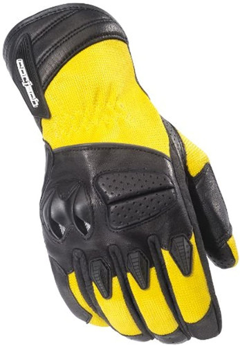 Guantes De Hombre Color Negro-amarillo Talla S Marca Cortech