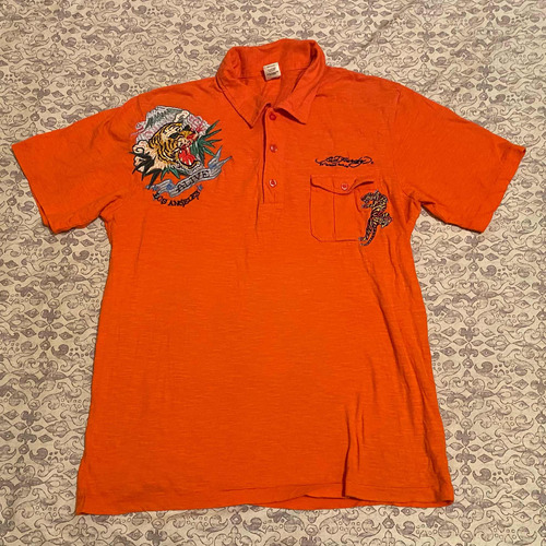 Playera Polo Ed Hardy Talla Mediana