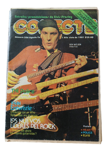 Revista Conecte 1981 Elvis Presley Poster