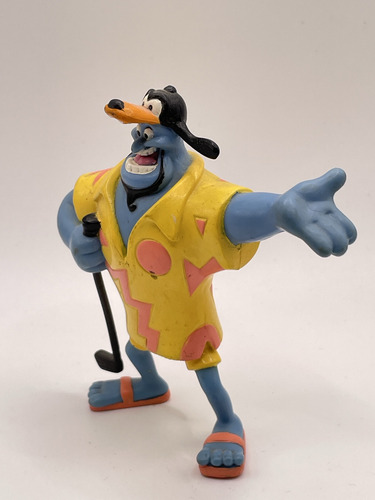 Genio De Aladin Con Gorra Goofy Figura 11cms Original Disney (Usado)
