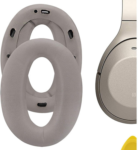 Almohadillas De Cuero Para Auriculares Sony Wh1000x /m2