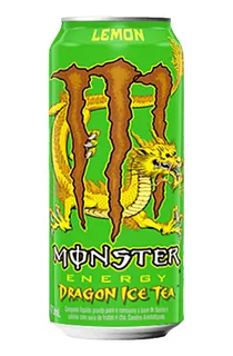Bebida Monster Energy Dragon Tea Limão 473ml C/06 - Monster