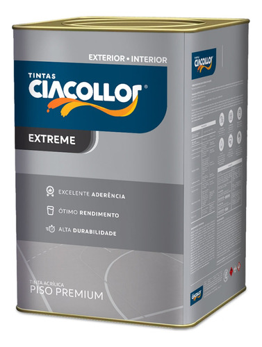 Pintura Para Pisos Premium Extreme Ciacollor 18lts. 