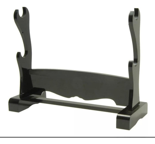 Soporte Porta Mesa Kake Katana Doble Madera