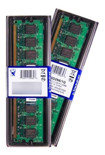 Memória Kingston Ddr2 1gb 800 Mhz Desktop Kit C/ 05 Unidades