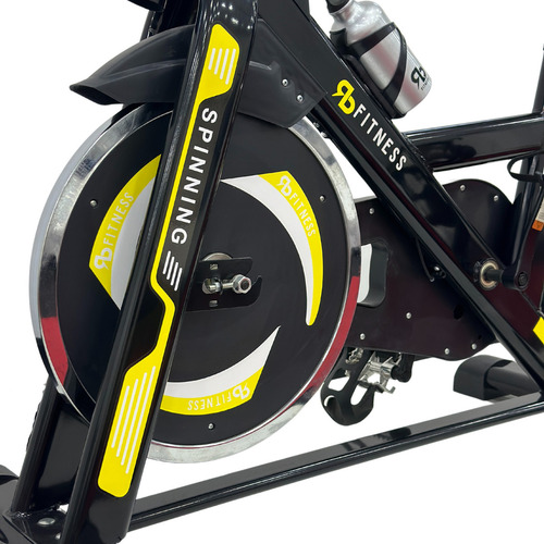 Bicicleta Ergometrica Rb Fitness Laranja 13kg Cor Amarelo