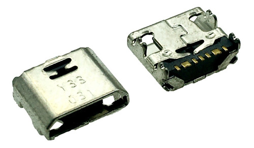 10 Piezas Pack De Conector Pin De Carga Samsung J210 