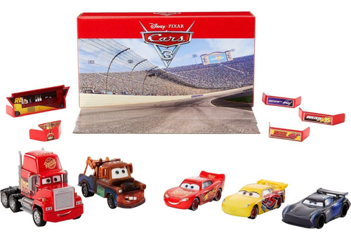 Disney Pixar Cars -mcqueen Mater Cruz Ramirez Jackson Y Mack