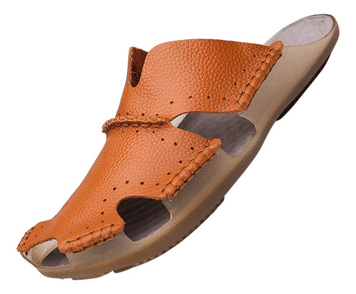 Aliwendy Mens Leather Sandals Zapatillas C B07t3zvw7w_210324