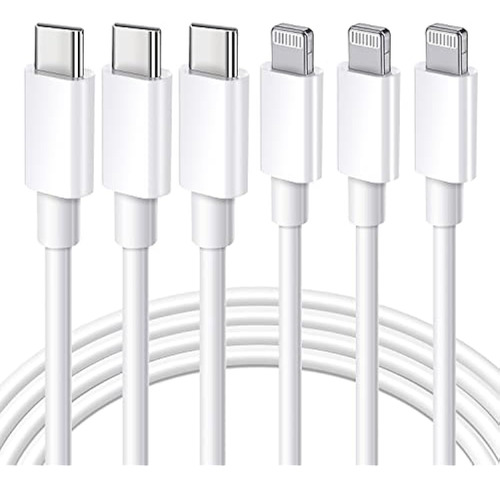 [apple Mf I Certified] Usb C To Lightning Cable 3pack 10ft I