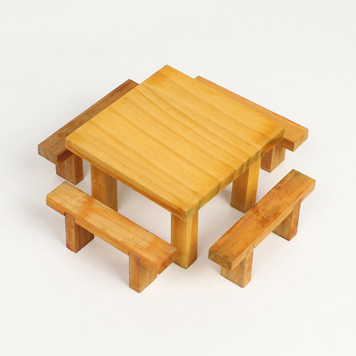 1/12 Cadeiras De Mesa Conjunto Decoração Banquinho Para