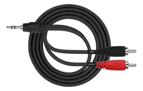 Cable Audio Kirlin Mini Plug A 2 Rca Ye364l3 3 M