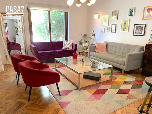 Casa En Venta De 3 Dorm. En Ñuñoa