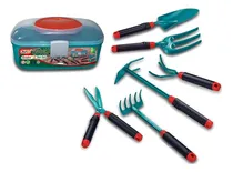 Comprar Juego Set De Herramientas Jardín Plástico P\u002Fniños Con Valija