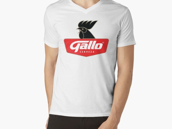 Polera Algodón Hombre Blanca El Gallo Claudio pah1789 Polera Algodón Hombre Blanca El Gallo Claudio pah1789