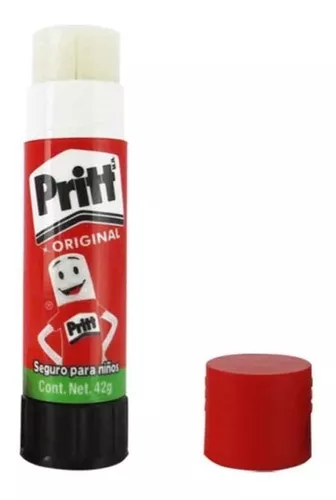 Lápiz Adhesivo Pritt Barra Grande 42 Gramos Paquete 5 Pzs