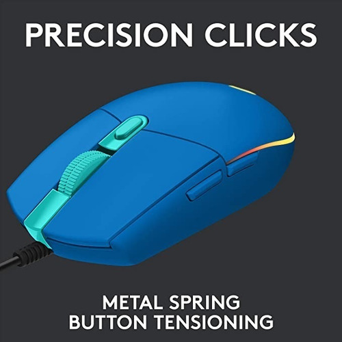 Mouse Logitech G Series Lightsync G203 Azul