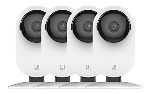 Yi 4pc Security Home Camera Baby Monitor, 1080p Wifi Smart I