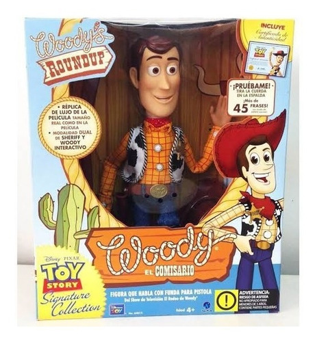 Woody Toy Story Original Disney De Coleccion En Español