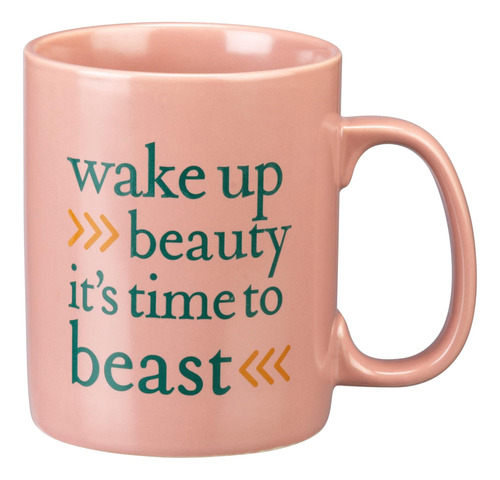 Mug - Wake Up Beauty Es Hora De La Bestia