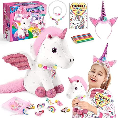 Unicorns Gifts For Girls Age 3-8,unicorn Toys For 3 4 5...
