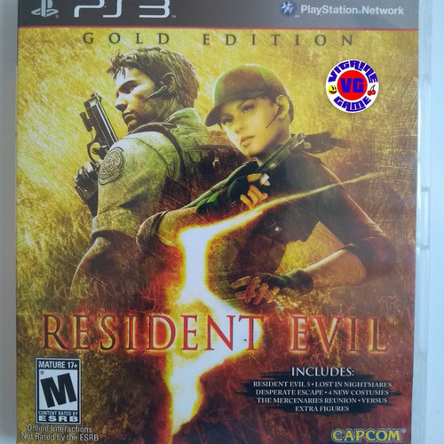 Resident Evil 5 Gold Edition Ps3 Midia Fisica