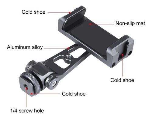 Adaptador Para Montagem Em Tripé Para Smartphone