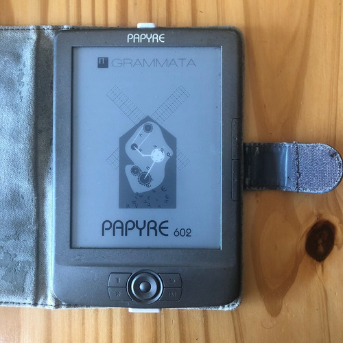 Imagen 1 de 5 de Ereader Ebook Papyre 602 Grammata Usado