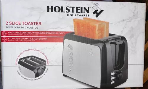 HOLSTEIN HOUSEWARES TOSTADORA DE 2 PUESTOS HH-09175001 