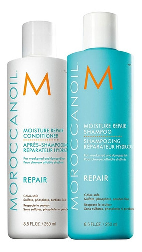 Moroccanoil Shampoo+acondicionador Repair 250ml