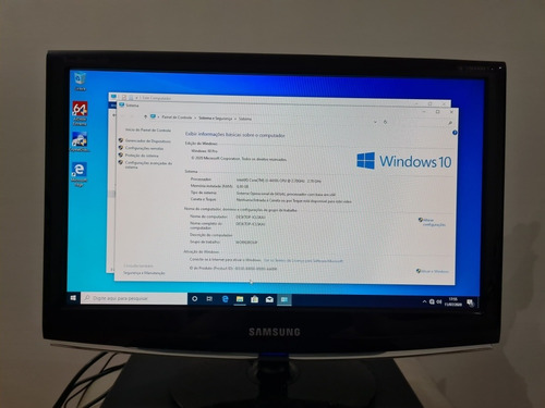 Computador Pc Cpu Lenovo E73 Core I5 4430s 8gb Ram 500gb