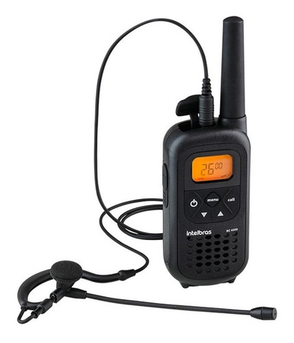 Headset Fone Intelbras Hc10 Ergonômico Rádio Telefone P1 2,5