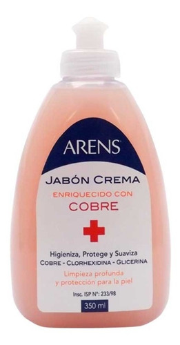 Jabon Crema Enriquesido Con Cobre