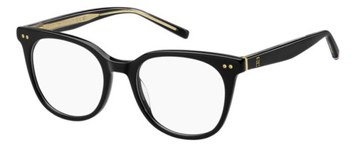 Lentes Tommy Hilfiger Th2160 Colores Oftalmico Color 807 Black