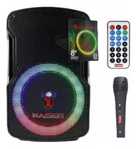 Comprar Bocina Bluetooth Kaiser Msa-7908 Usb Aux 8 PuLG Recargable