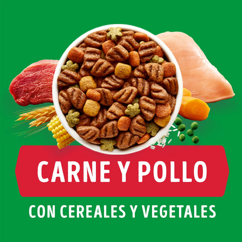 Alimento Dog Chow Mix Salud Visible Adulto Media/grande 15kg
