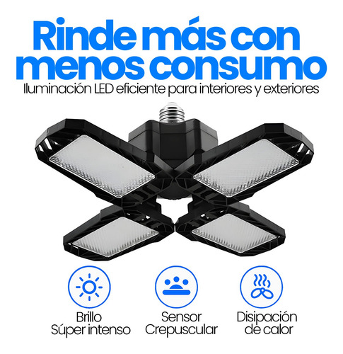 Foco Led 60w Alta Potencia Luz Blanca E27, Bombilla, Lampara Blanco Frío