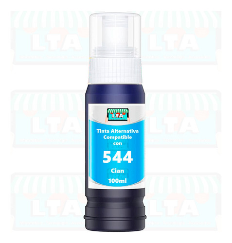 Botella Tinta Cian Alternativa Compatible Con L5290