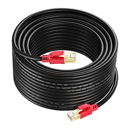 Cable Ethernet Wawpi Cat6 De 150 Pies, Internet Exterior De