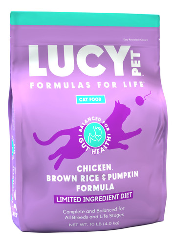 Lucy Pet Products Pollo, Arroz Integral Y Calabaza, Tapa Ali