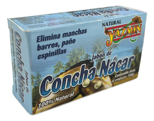 Jabón De Concha Nácar 100 G Yazmin