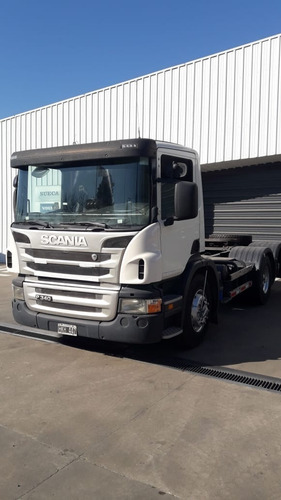 Scania P340 Manual Tractor 6x2 2008 Blanco