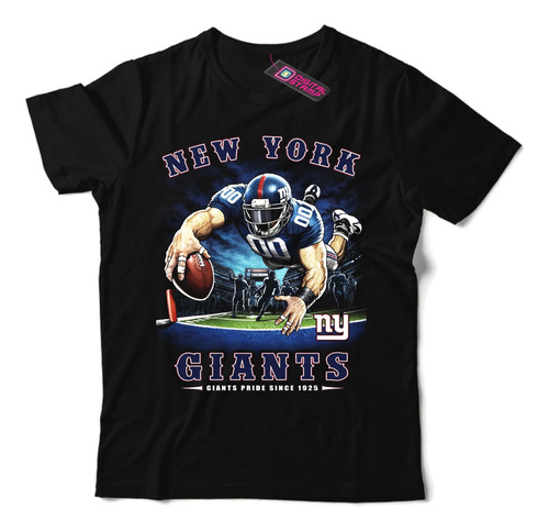 Remera New York Giants Equipo Nfl 57 Dtg Premium