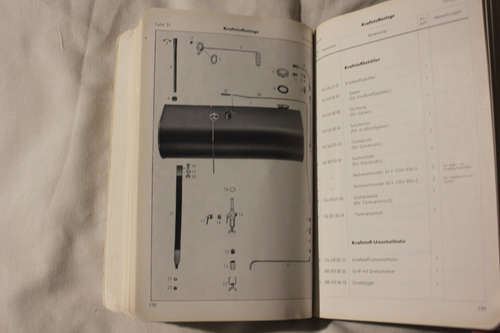 Mercedes Benz 170 Vb 1953 Catalogo De Repuestos (Usado)