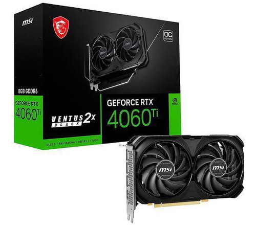 Tarjeta Gráfica Msi Rtx 4060 Ti 8 Gb Gddr6 Hdmi/dp (Usado)