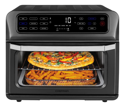 Horno Tostador Y Freidora De Aire 4 En 1 Cocina Con Convec